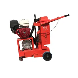 High-Horsepower Gasoline Road Grooving Machine Hand Push with Core Pump and Engine Components