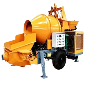 Concrete Mixer with Pump Machine