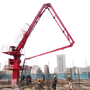 Elevator Climbing Concrete Placing Boom Concrete Pouring Machine