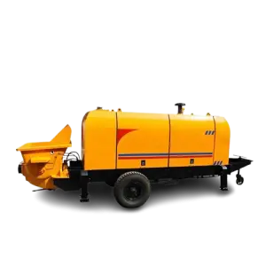 Trailer Concrete Machinery Pump Hydraulic Horizontal Flexible Pipe