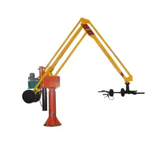 360Degree Rotation Arm Length 3.5 Meter Remote Control Lifting Tool Hydraulic Manipulator Balance Crane