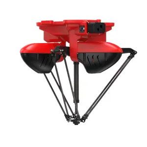 8kg Payload Delta Industrial Robot Gripper Parallel Spiders Manipulator with Visual System for Sorting