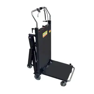 Foldable Steel Platform Hand Cart Trolley Transport Tool Move Handing Electric Crawler Type Stair Climbing Machine