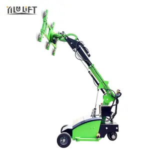 Battery Powered Electric Vacuum Suction Cups Lifter Robot with Dual Circuit