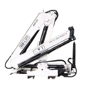 Bob-Lift Small Truck Mounted Crane Folding Arm Crane Manipulator Boom Crane With Remote Control 4 Ton