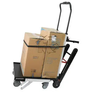 Mobile Stair Trolley Electric Stair Climbing Truck Electric Stair Trolley Battery Truck for Heavy Goods