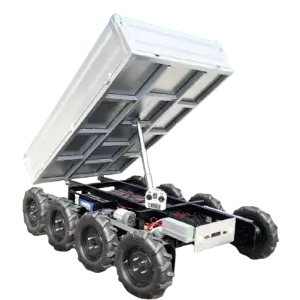 Electric All-Terrain Vehicles ATVs/UTVs Farm Dump Trailer LADYS D-1200 Electric Heavy Duty Cart Remote Control Transporter