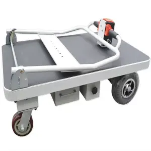 Electric Trolley Cart Powered Handling Dolly 170KG Electric Trolley for Material Moving Motorized Hand Truck Power Cart