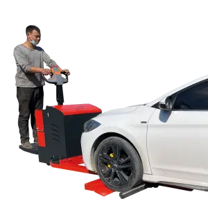 Durable Motorized Battery-Powered Platform Trailer Towing Tools Electric Car Mover