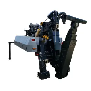 30T Towing Fifth Wheel Wrecker Heavy Duty 35-40Ton DTU Wrecker Body Towing Equipment for Peterbilt Tractor Use