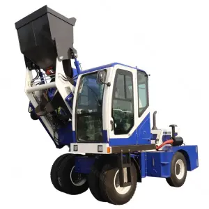Auto Concrete Mixer 4CBM 3.5 Volumetric Cement Pump Self Loading Cement Concrete Mixer Truck