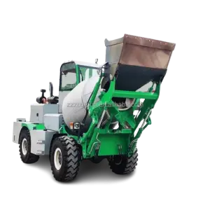 Self Loading Concrete Mixer Small Concrete Mixer 1.5 Cubic Meters Diesel Self Loading Concrete Mixer Truck