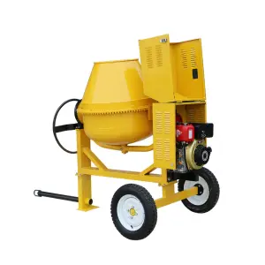400L Popular Hopper Self-loading Cement Concrete Mixer for Mixing Concrete Cement