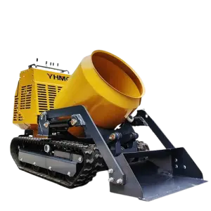 0.3 CBM Mini Self-Loading Cement Mixer Crawler Mobile with Gasoline/Diesel Pump Motor Core