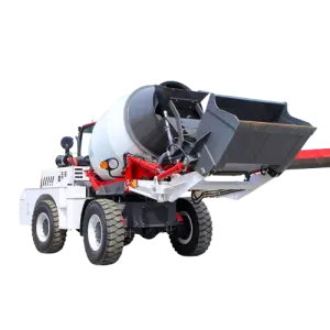 Self-Loading Concrete Mixer Self Loading Concrete Mixer Truck With Pump