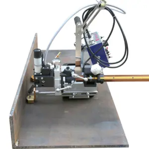 HK-8SS-W Manual Oscillate Tractor Carriage Magnetic Fillet Welding with Mig Mode