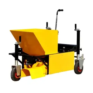 Motorized Asphalt & Concrete Slipform Paver Landscape Curbing Making Machine with Core Engine Concrete Curb Extruder