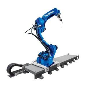 AR1440 Mig Welding Robot with 12kg Payload and 1440mm Arm Length with CNGBS Track