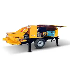 Mini Concrete Pump Diesel Small Portable Concrete Conveying Pumps of Concrete Pumps