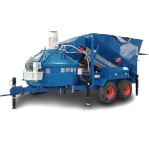 Mobile  Fully Automatic Cement Mixer 10 to 50 M3/h Small Concrete Batching Plant
