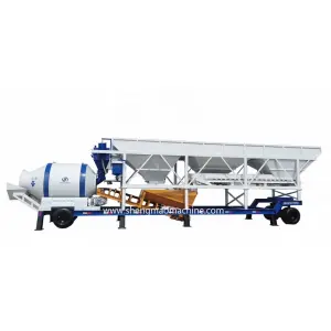 10 to 100 M3/h Mini Beton Central Mobile Dry Concrete Batching Plant Small Concrete Batch Plant