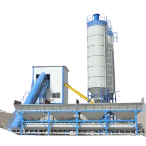Large Capacity 120m3 Ready Mixed Concrete Batching Plant
