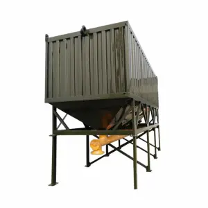 Full-Automatic Wet Mix Belt Conveyor Concrete CeStationaryment Batching Plant With Horizontal Cement Silo