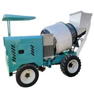 Mobile Self Loading Concrete Mixer Truck
