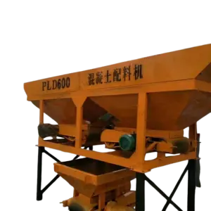 Concrete Batcher Weighing Type Double Bin Batching Machine Sand and Stone Batching Machine