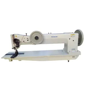 2-needle 30inch Long Arm Compound Feed Lockstitch Sewing Machine 744R