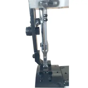 Extra Heavy Duty Flat-Bed Sewing Machine Single Needle Top Bottom Feed Lockstitch for Polishing Wheels Metal Motor Included