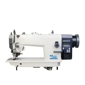 Fully Automatic Computer Sewing Machine Leather Luggage Synchronous Clothing Cutter Car Industrial Sewing Overlock Machine