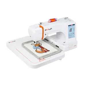 POOLIN EOC06 Computerized Single Head Machine Embroidery Home Mini Home Automatic Embroidery Machines