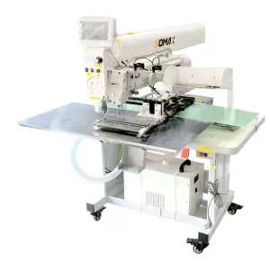 SM-16S Automatic System Zipper Pants Pocket Laser Welting Apparel Industrial Pattern CNC Sewing Machine