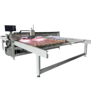 Automatic Multi Pattern Single Needle Long Arm Comforter Quilting Embroidery Machine with Frame Sewing Machine for Mattress