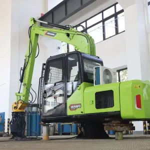 Heavy-Duty 35-Ton Dual-Power Loader for Port Log Stacking Tractor Wheel Log Grapple for Farm Wood Trailers