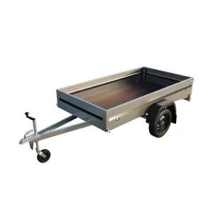 Box Trailer Atm 1000kgs to 3500kgs Galvanized Plant Trailer With Tandem Axle Dinger Trailer Metal Stamping Kit