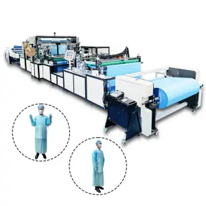 Fully Automatic Non-woven Medical Clothes Body Making Machine