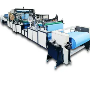 Full Automatic Disposable Ultrasonic Non Woven Hospital Doctor Clothes Protective Suit Surgical Gown Making Machine