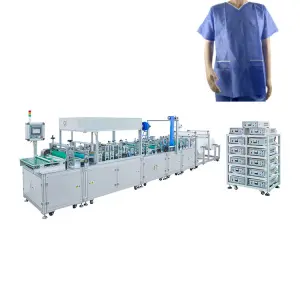 Automatic Clothing Laboratories Doctor Garment Making Machine