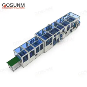 Nonwoven Disposable Doctor Medical Reinforced Sterile Hospital Operation Surgery Clinics Surgical Gown Making Machine