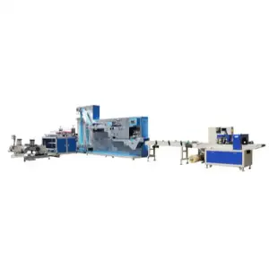 Full Automatic Hospital Nonwoven Surgical Drape Making Bedsheet Cutting Medical Bed Sheet Folding Machinery