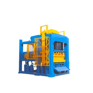 QT8-15 Paver Brick Machine Hollow and Paving Block Maker with PLC Core Components Clay Concrete Brick Production Line