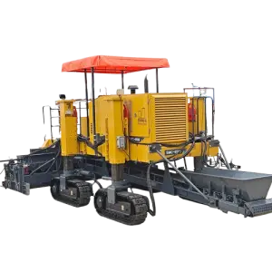 Rear-Mounted Slipform Paver with Engine for Rural Road Construction Mold Cement Core Components