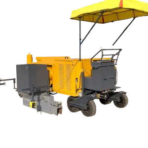 High Precision Automatic Leveling Slip Form Pavers Condition Machine with Core Pump Engine Components for Accurate Paving