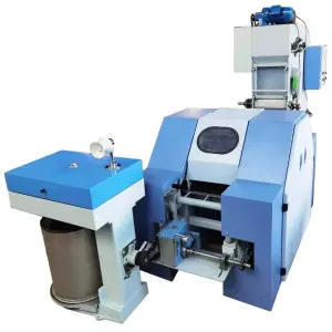 With a Bucket Feeder Small Alpaca Wool and Cotton Fiber Carding Machine