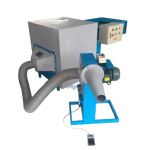 Polyester Pet Fiber Making Machines Pet Fiber Wool Opener Micro Cotton Stuffing Filling Machine