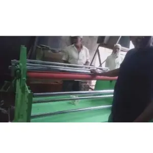 Semi Automatic Bandage Rolling Machine Model SGE-85 | ISO Certified | Medical Roll Making Equipment