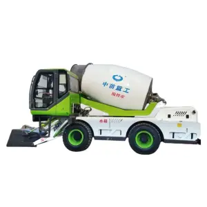 Small 2.6 Cubic Meter Mobile Self Loading Concrete Mixer Truck Self Punking Mobile Concrete Mixer Trucks