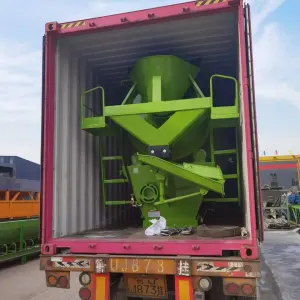 2m3 3m3 4m3 6m3 High Efficiency Smaller Mobile Hydraulic Concrete Mixing Transport Tanks Tricycle Concrete Mixer Truck for s